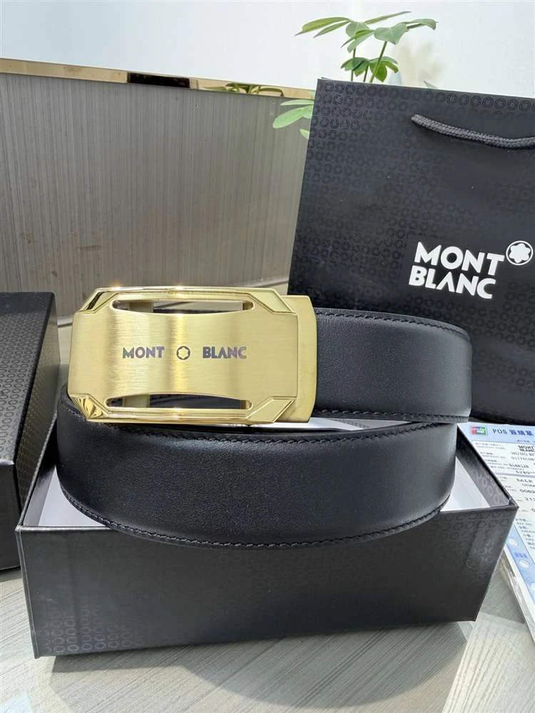몽블랑 오토매틱 레더 벨트 / 홍콩면세점 예약상품 이미지