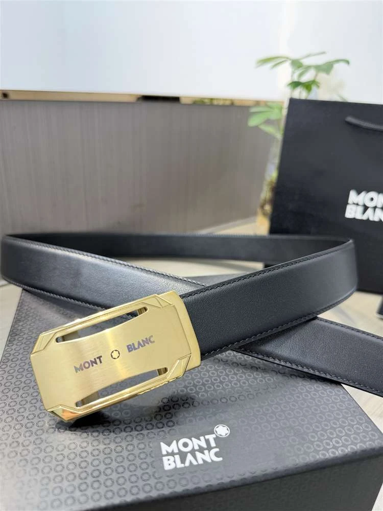 몽블랑 오토매틱 레더 벨트 / 홍콩면세점 예약상품 이미지