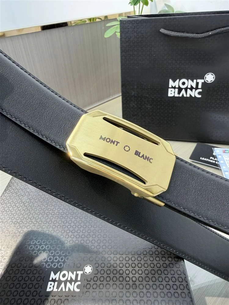 몽블랑 오토매틱 레더 벨트 / 홍콩면세점 예약상품 이미지