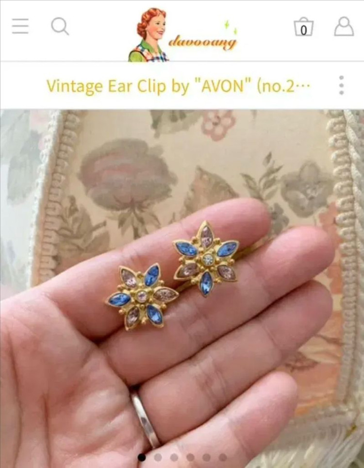 에이본 Avon 귀찌 이미지