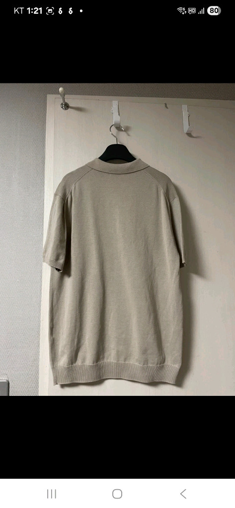 LAINE 레인 남성용 썸머 여름 카라반팔니트 이미지