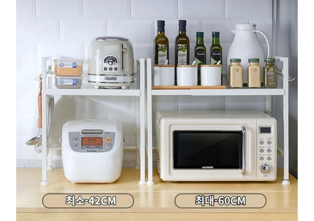 인블룸 고급스틸 전자렌지 선반 #거의새거# 이미지