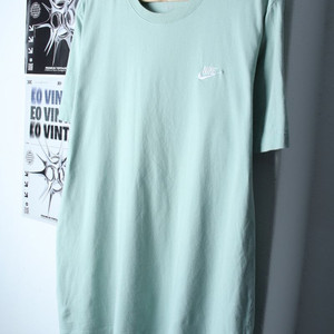 (L-XL) 나이키 반팔 티셔츠 연그린 민트맛 이미지