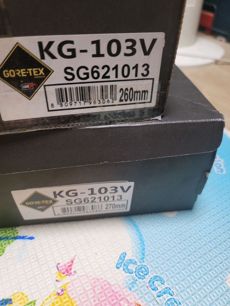 k2 kg-103 안전화 260 270 이미지