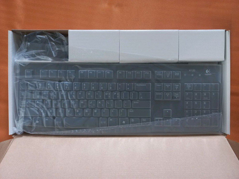 [미사용 Logitech] 미사용 로지텍 키보드+마우스 2세트 일괄 판매합니다. 이미지