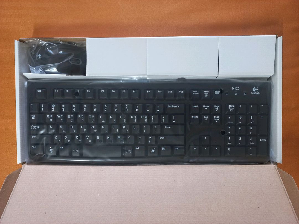 [미사용 Logitech] 미사용 로지텍 키보드+마우스 2세트 일괄 판매합니다. 이미지