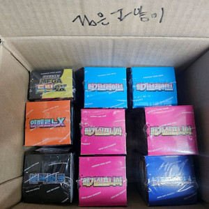 포켓몬카드 미개봉박스 판매합니다 메가엘레이드 메가드림 메가심포니아 메가브레이브 인페르노x 블랙볼트 화이트플레어 이미지