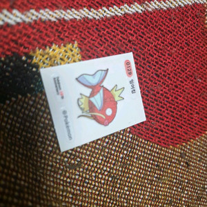 포켓몬 30주년 잉어킹 띠부씰 이미지