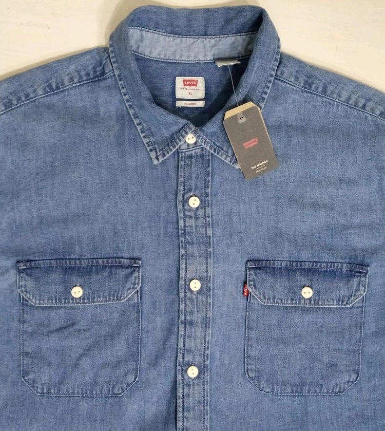LEVIS 리바이스 릴렉스 셔츠 XL 이미지