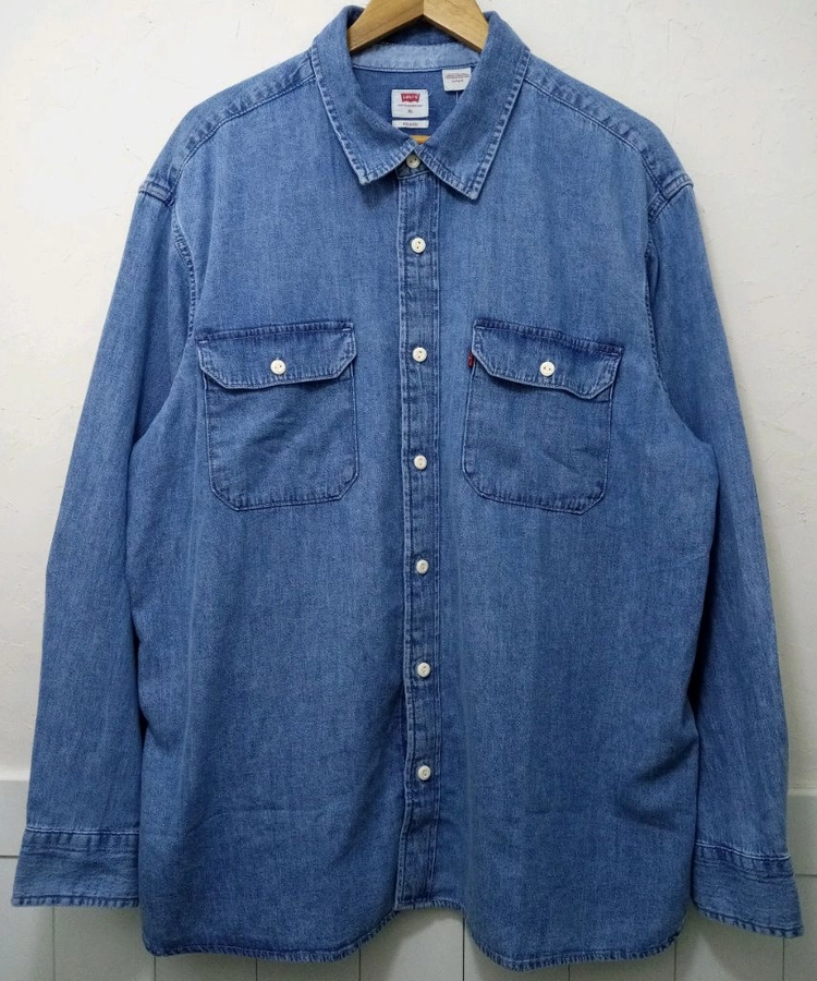 LEVIS 리바이스 릴렉스 셔츠 XL 이미지