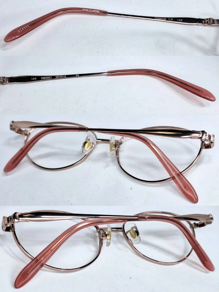 SEIKO 세이코 SE4016 하이엔드 순 티타늄 오벌형 여성용 안경테 안경/일본 제조 수입 명품 아이웨어 패션 이미지