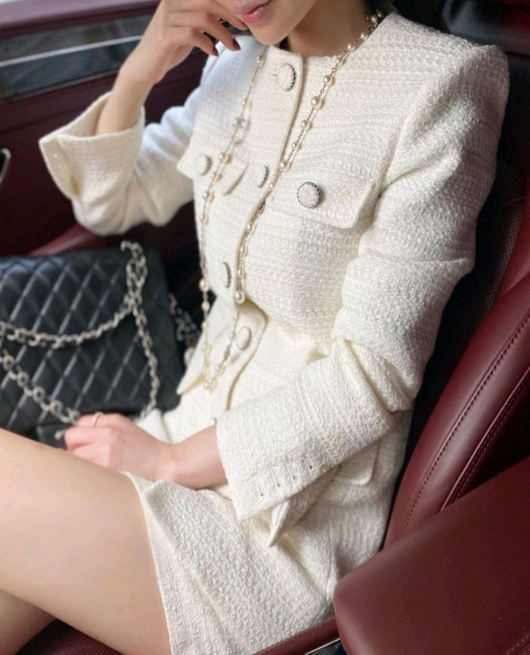 더로랑 japan fabric 트위드자켓(새상품S) 이미지