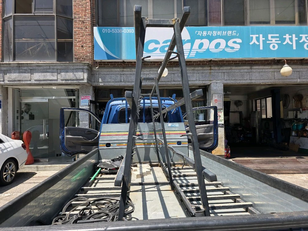 1톤화물차 유리운반대 판매합니다. 이미지