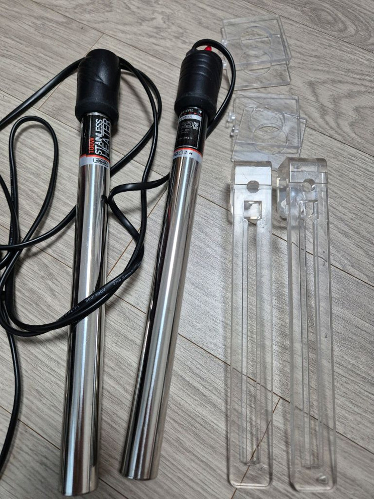 아마존 스텐 어항 히터 100W+히터 거치대 이미지