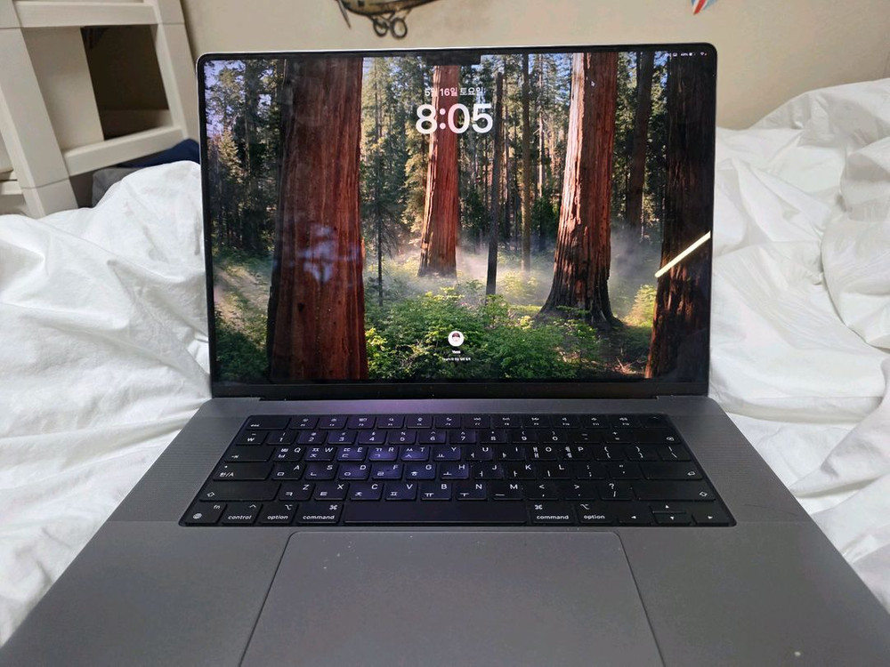 맥북 m1 pro 16인치 16GB 1TB 이미지