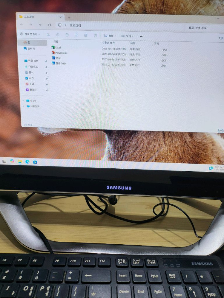 삼성 올인원 PC 24인치(외장그래픽) 이미지