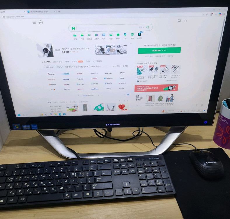 삼성 올인원 PC 24인치(외장그래픽) 이미지