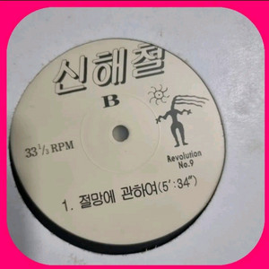 신해철 홍보용 LP NM 이미지