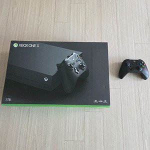 xbox one x + one 키넥트(연결젠더 포함) 이미지