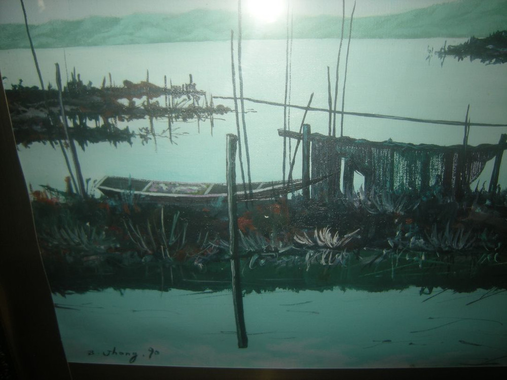 유채화그림+고급엔틱액자 힐링그림작품/아이폰 애플 엘지 삼성게밍모니터tv 노트북 골프등산캠핑낚시자전거 나이키조던acg 이미지
