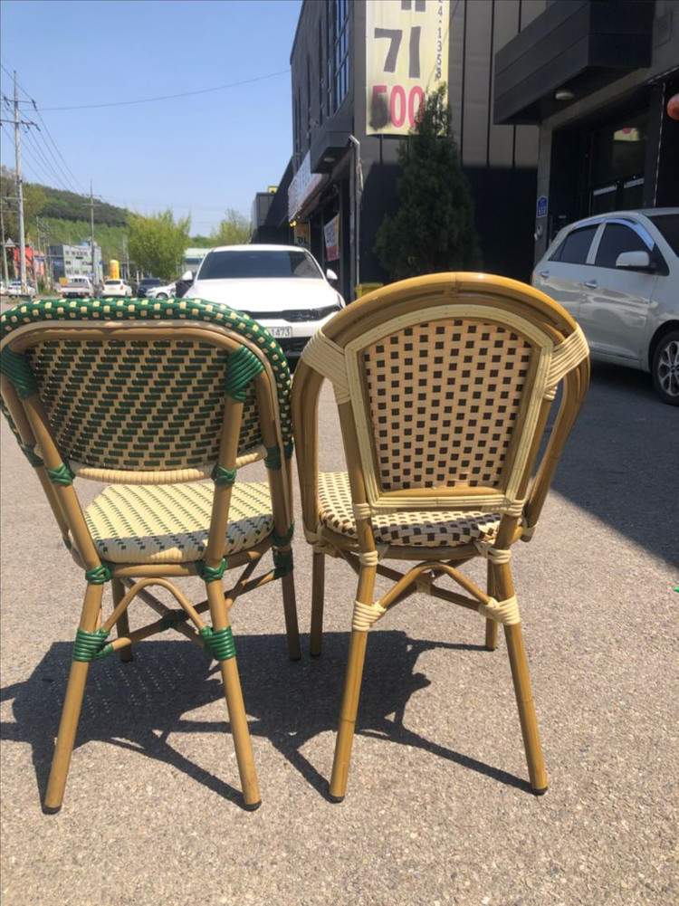 라탄의자 카페의자 16개 이미지