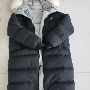 뉴발롱패딩 양면 모자탈부착 이미지