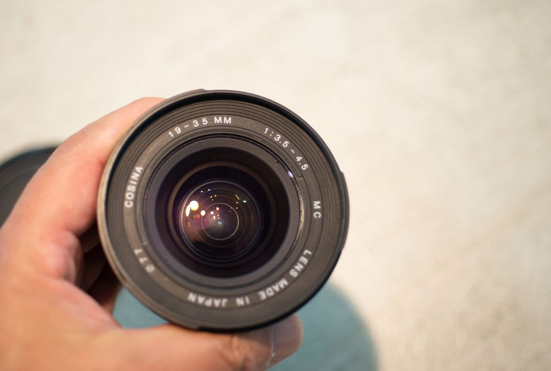 니콘 F 마운트) 19-35mm Cosina 수동렌즈 이미지