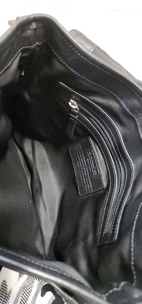 코치 남성 가죽 메신저백 이미지