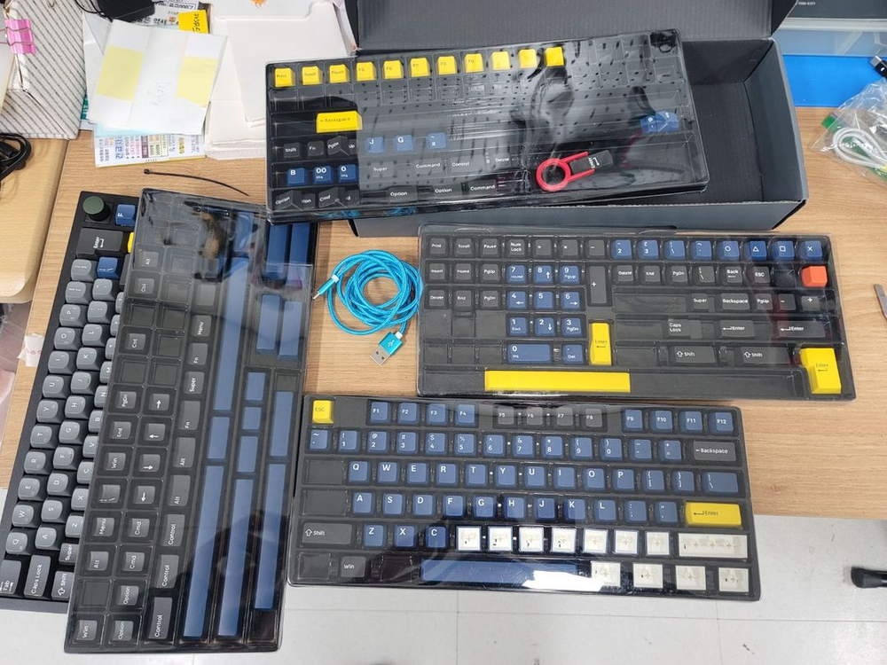 키크론 Q9 Knob Plus MS 올인원 미디어 MN2400 로지텍 K235 미니키보드 IN-BK01 무선 키보드 이미지