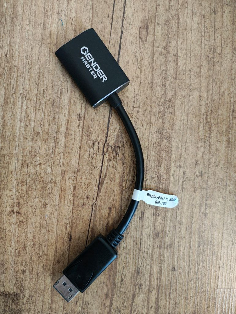 DP to HDMI 변환 젠더 GM-100 이미지