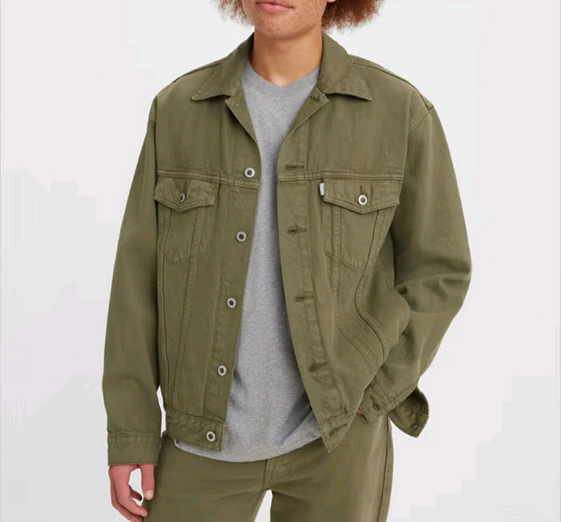 Levis Silver Tab 리바이스 실버탭 트러커 재킷 릴렉스핏 재킷 M사이즈 국내 105사이즈 판매합니다~! 이미지