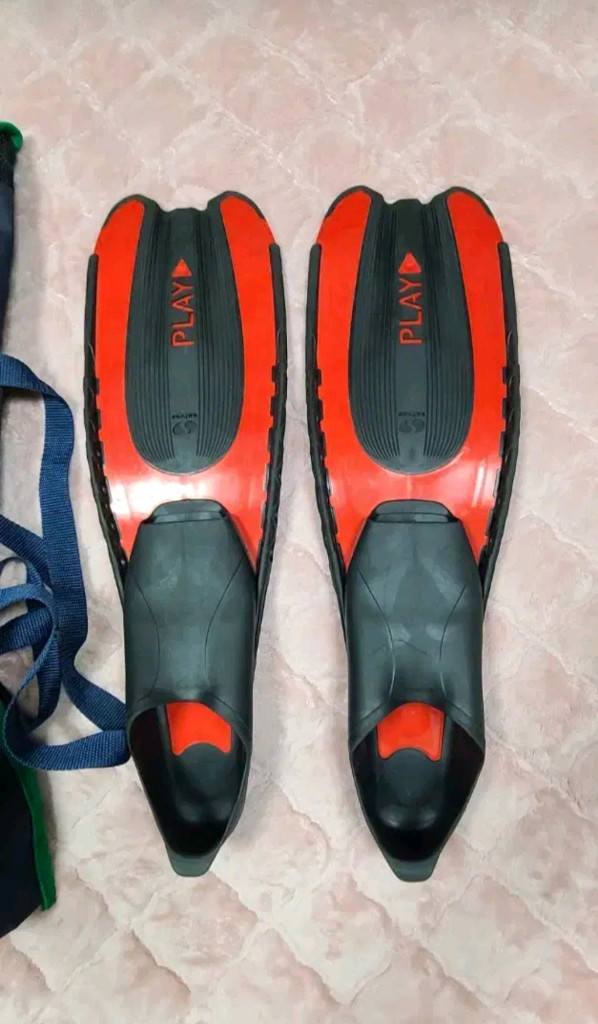 살바스 Salvas 플레이 핀 오리발(230~235mm)과 가방 이미지