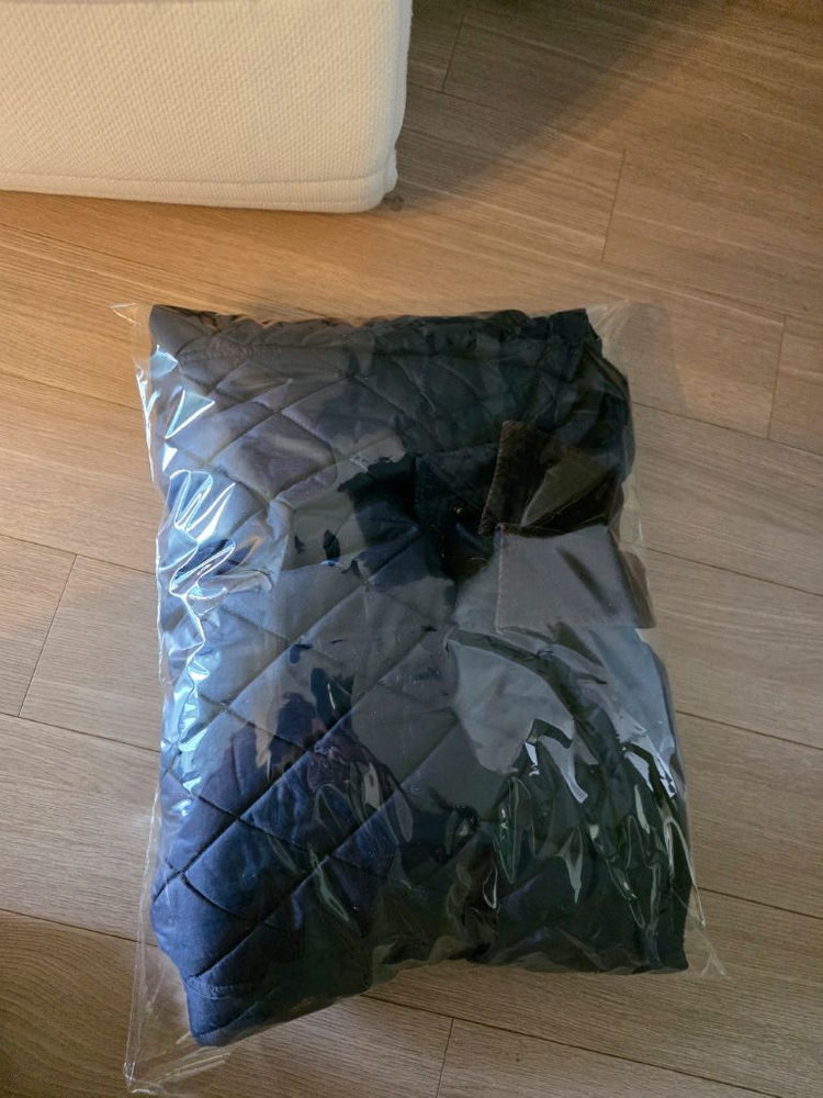 폴로 랄프로렌 네이비 퀼팅 자켓 보이즈M 이미지