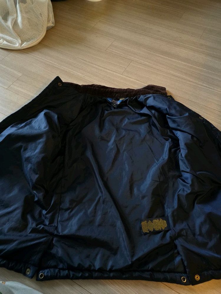 폴로 랄프로렌 네이비 퀼팅 자켓 보이즈M 이미지