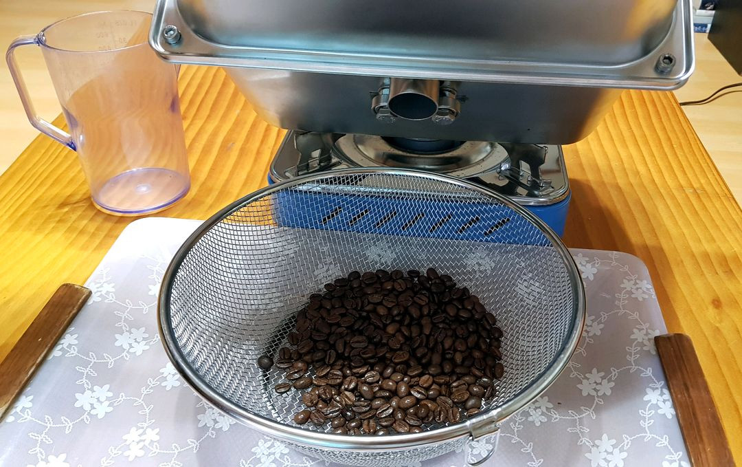 500g 통돌이 자동 커피로스터기 이미지
