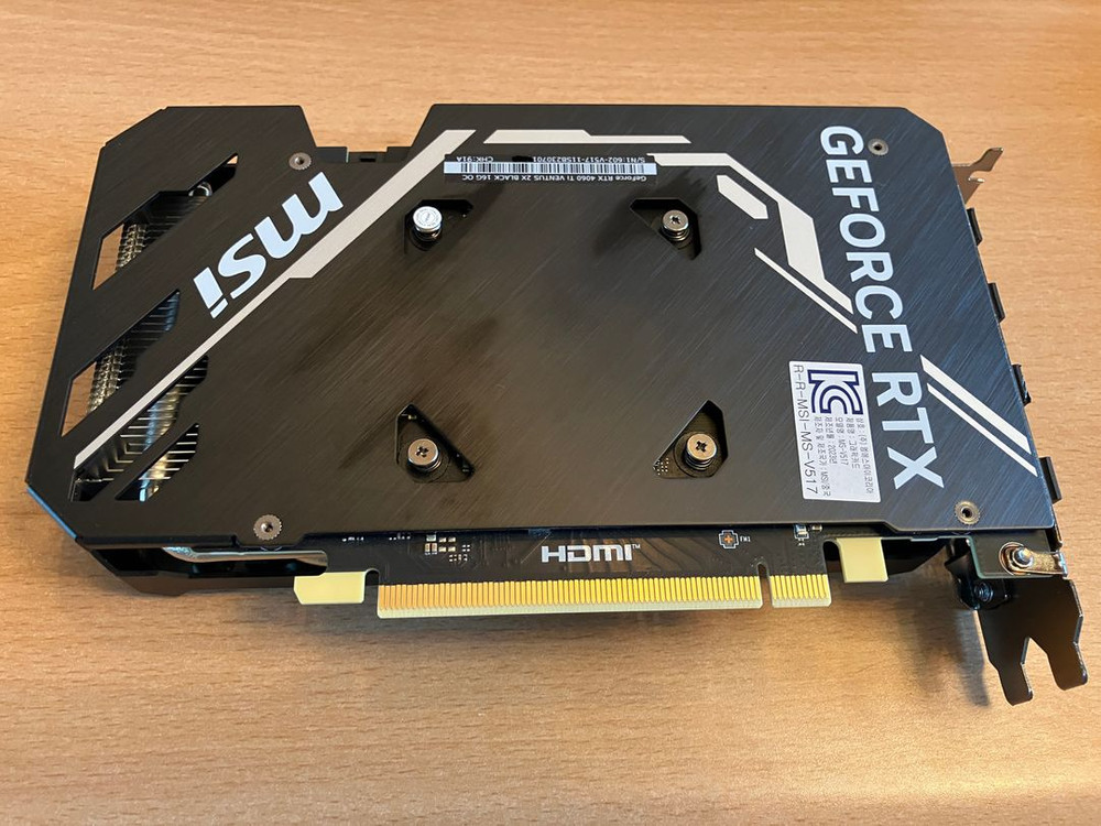 MSI 벤투스 2X RTX 4060Ti 16GB OC D6 (AS 7개월 남음) 이미지