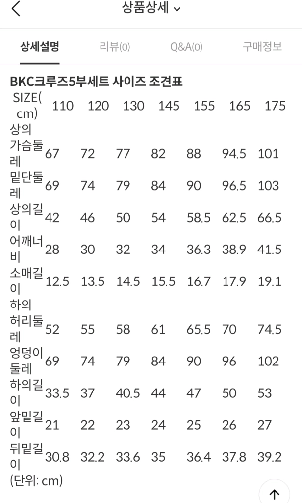 새 옷)블랙야크- 여름 상하세트 (175호) 이미지