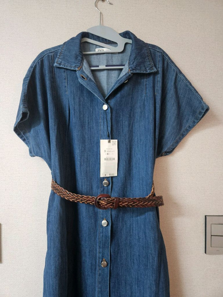 새옷) zara 자라 데님원피스 청원피스 롱원피스 55~77 이미지