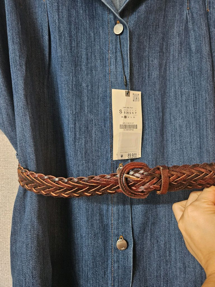 새옷) zara 자라 데님원피스 청원피스 롱원피스 55~77 이미지