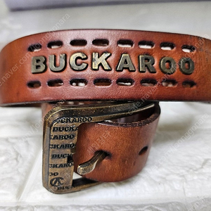 버커루 가죽벨트 31~32 BUCKAROO 천연 소가죽벨트 통가죽벨트 YA91 이미지