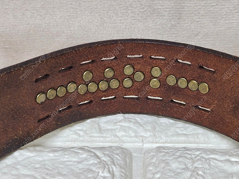 버커루 가죽벨트 31~32 BUCKAROO 천연 소가죽벨트 통가죽벨트 YA91 이미지