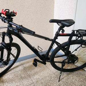 스마트 27.5 테트라7XX 33단 MTB 자전거+ 자전거짐받이 + 스탠드 + 자물쇠 1개 + 핸드폰거치대 이미지