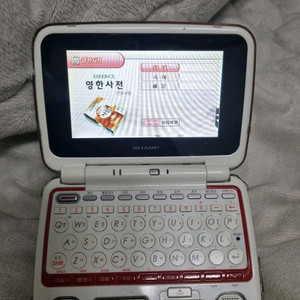 샤프 전자사전 rd-cx310 리얼딕 어학 학습기 이미지