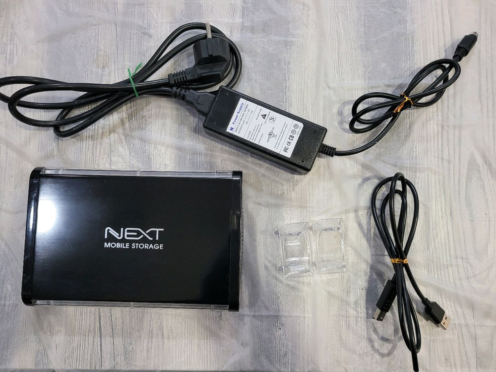 NEXT ide 250gb 하드디스크포함 외장하드 케이스 이미지