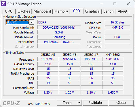 G.skill Trident Z ddr4 16gb * 2 32gb 이미지