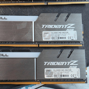 g.skill Trident Z ddr4 8gb *2 메모리 이미지