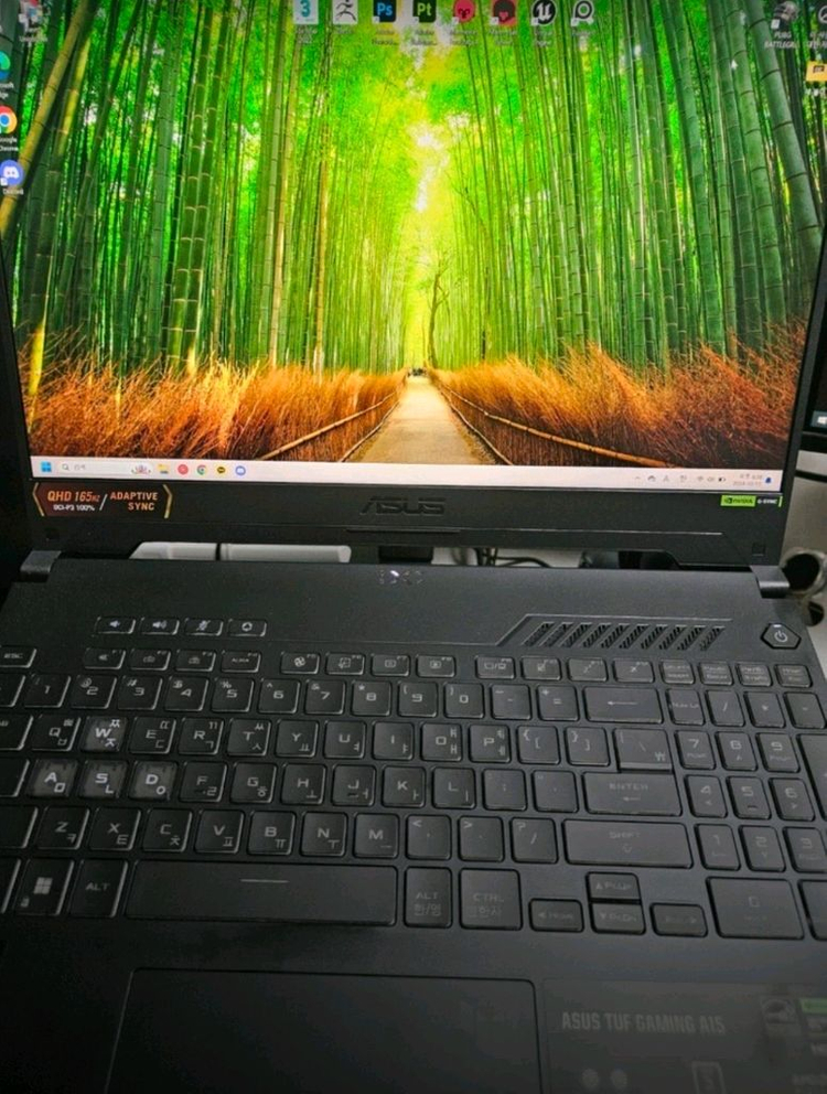 에이수스 TUF 게이밍 A15 메카그레이 15.6 • 라이젠7 • 512GB • 32GB • WIN11 Home 이미지