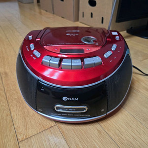 아남 A-73 CD 라디오 카세트테이프 레코더 이미지