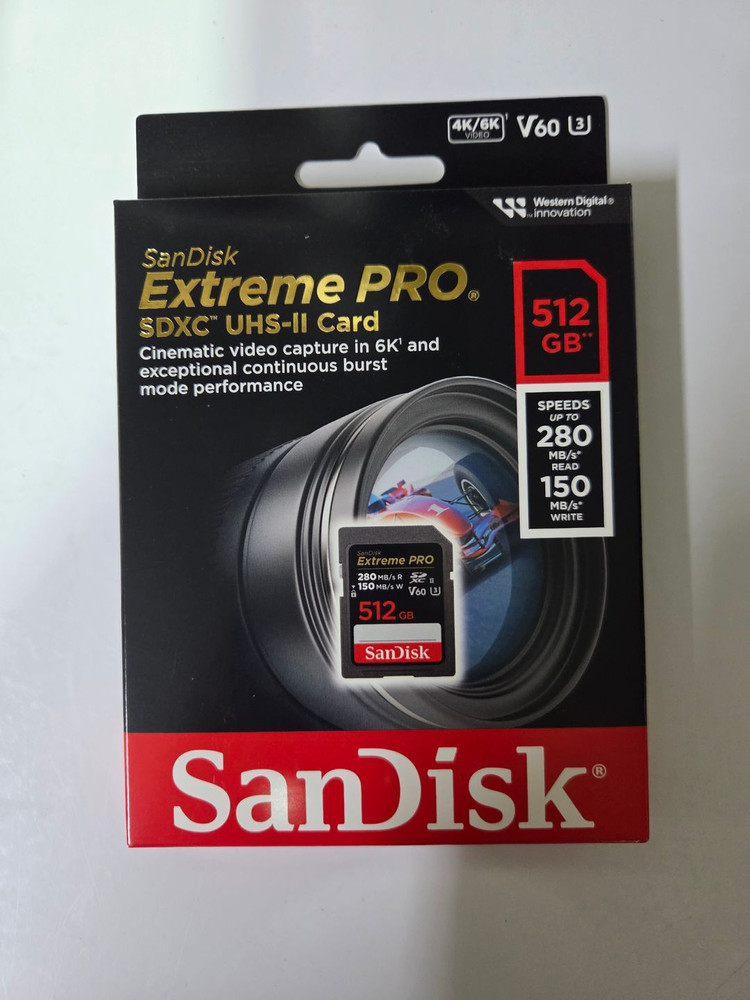 샌디스크 Sandisk SD카드 UHS-II Extreme Pro 2023 (512GB) 이미지