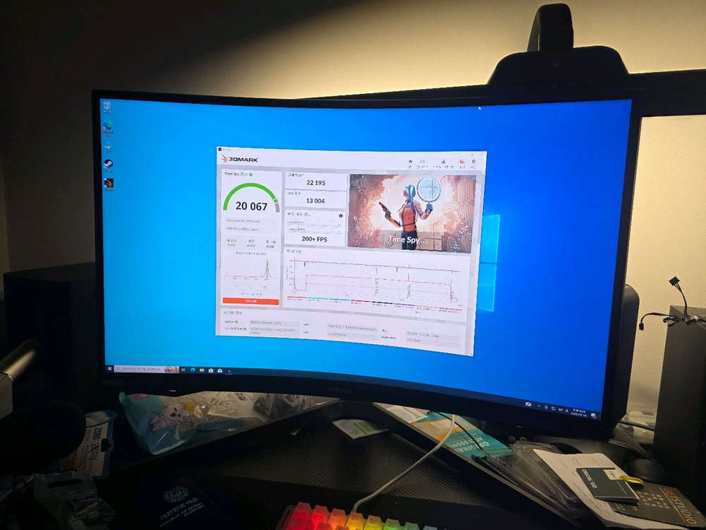 7800X3D RTX4070TI 컴퓨터 세트 이미지